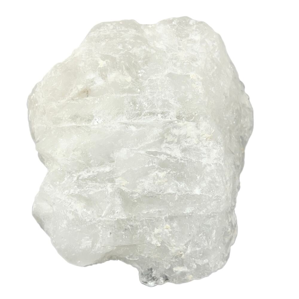 Raw Stone Milky White Quartz Chunk Crystal Mineral Specimen 340 grams